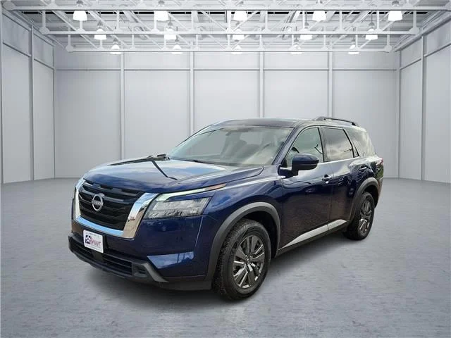 Used 2024 Blue Nissan SV (A9) Front-Wheel Drive image 1