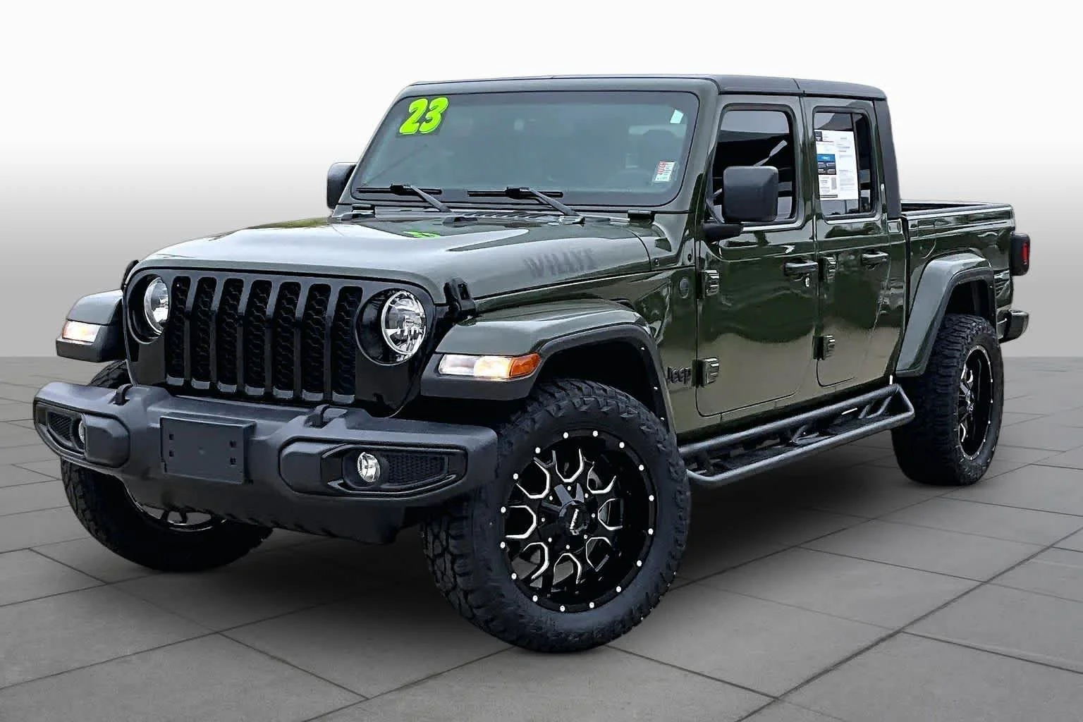 Used 2023 Sarge Green Clearcoat Jeep Willys image 2