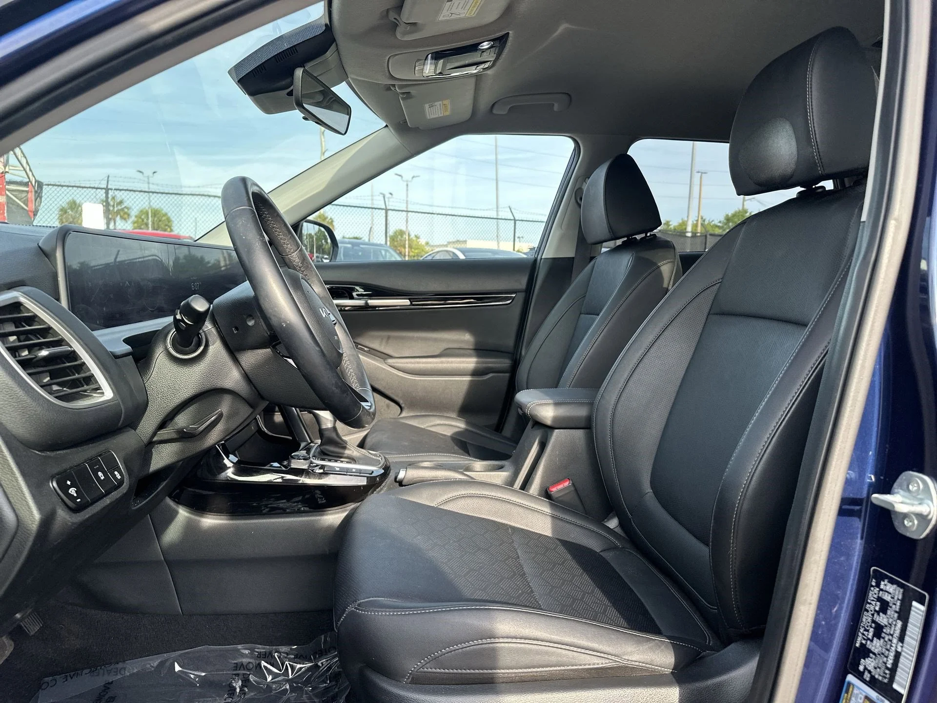 Certified Used 2024 Dark Ocean Blue Kia EX image 13