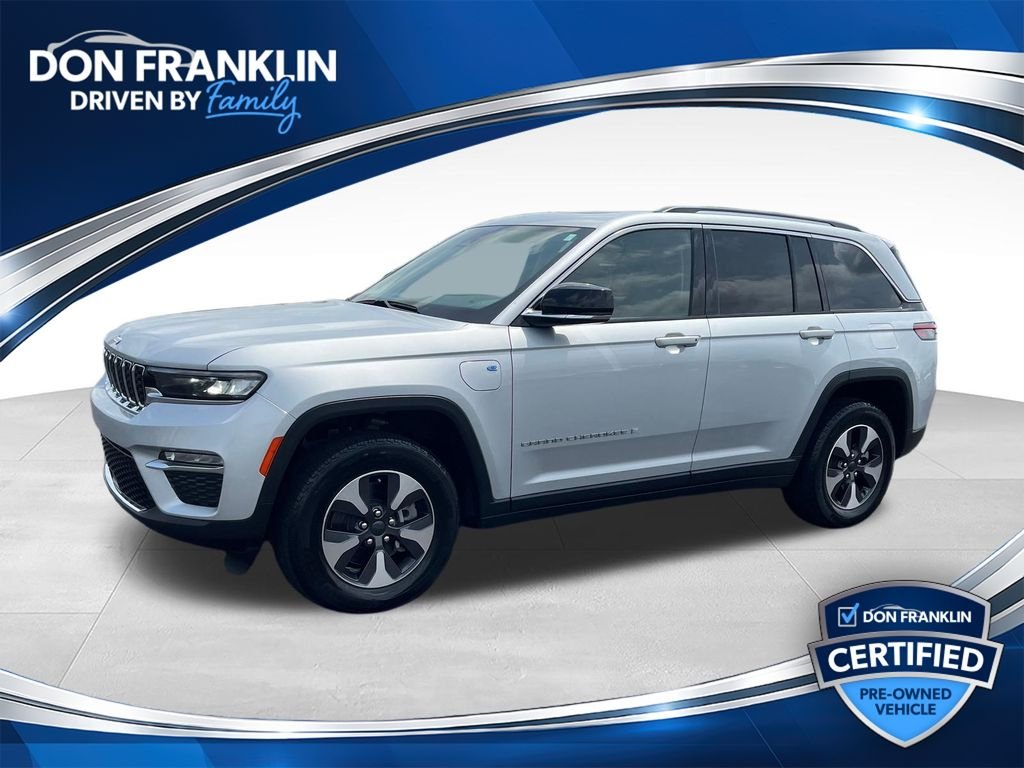 Used 2022 Silver Jeep 4xe image 1