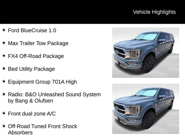 Used 2023 Gray Ford Platinum image 7