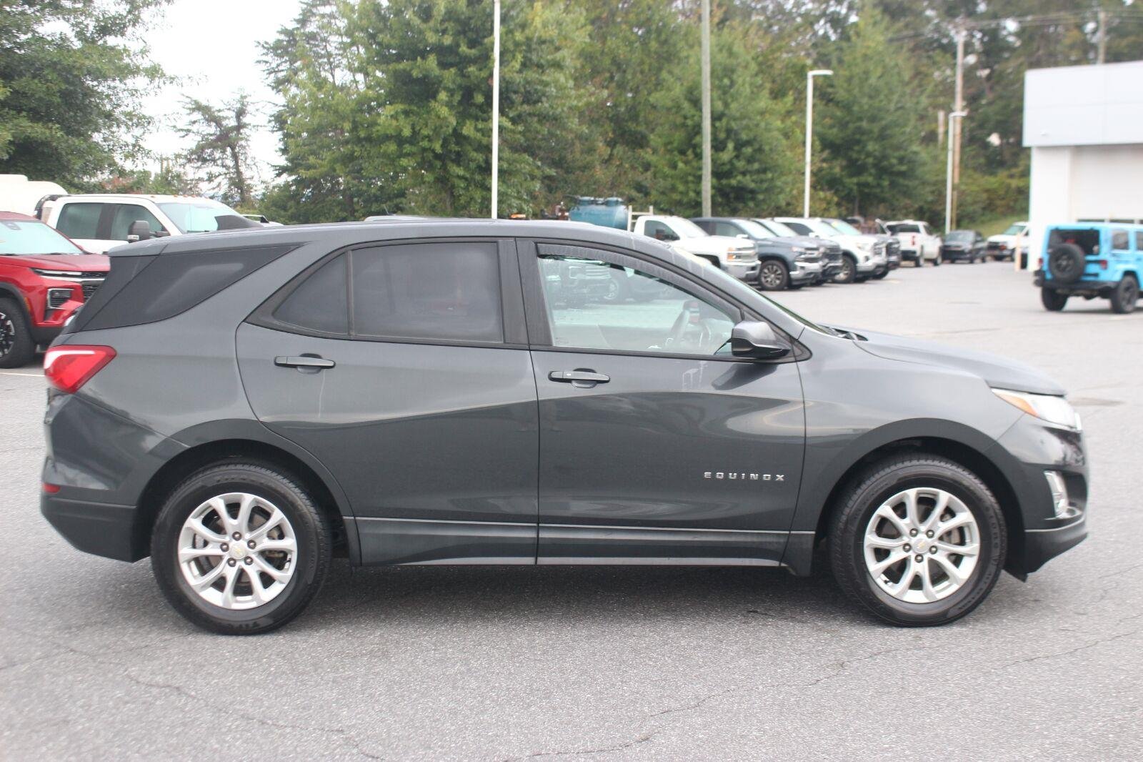 Used 2021 NIGHTFALL GRAY METALLIC Chevrolet LS image 8