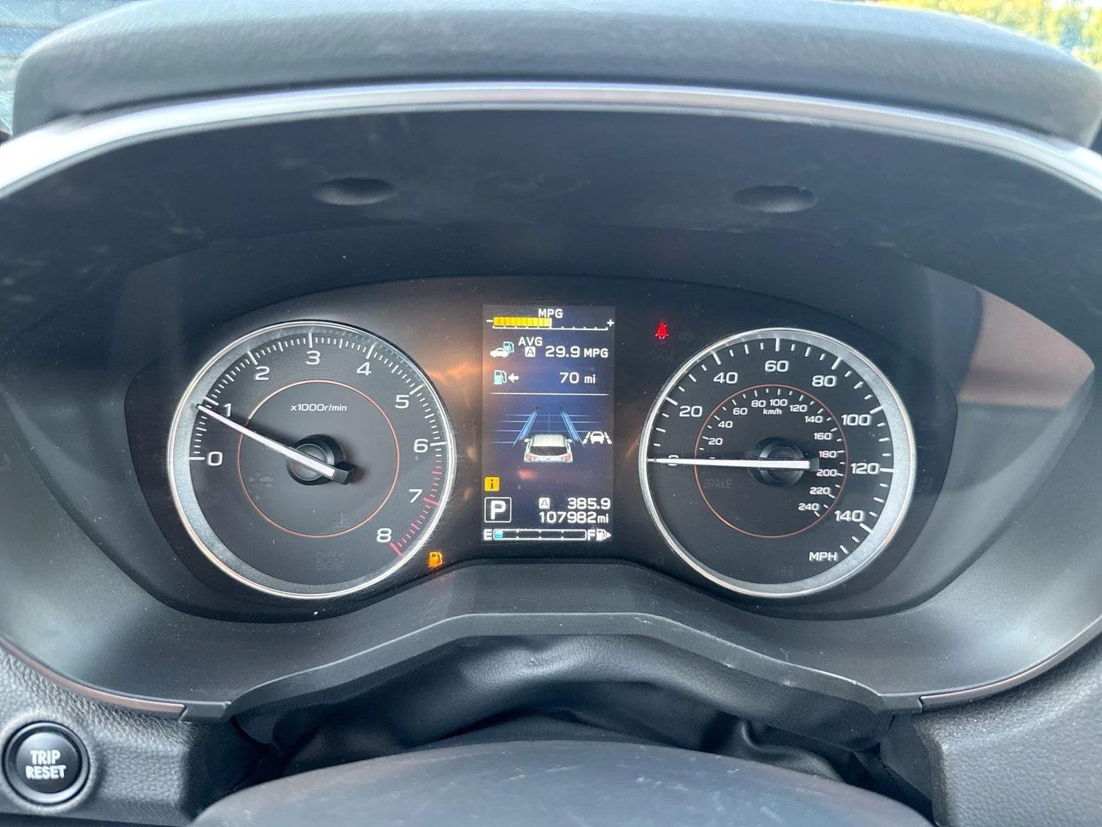 Used 2019 Sunshine Orange Subaru Limited image 7