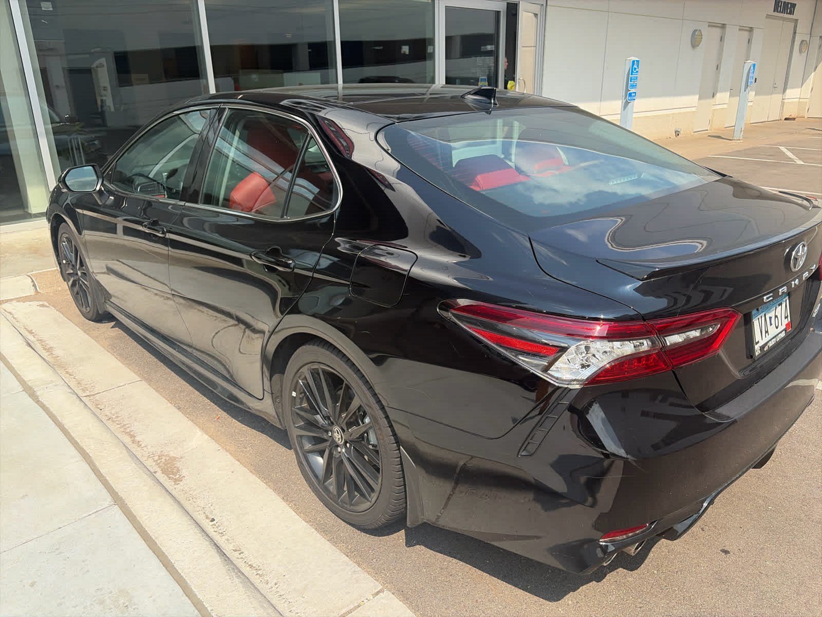 Certified Used 2024 Midnight Black Metallic Toyota XSE image 4