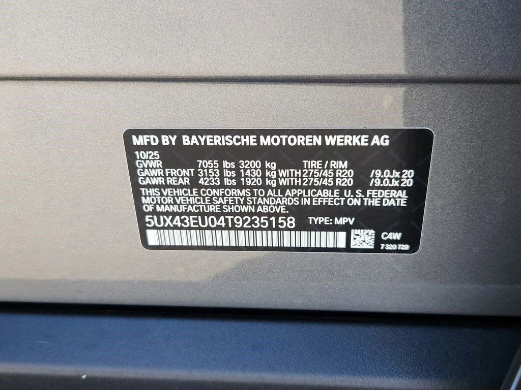 Used 2026 Gray Metallic BMW xDrive50e image 22