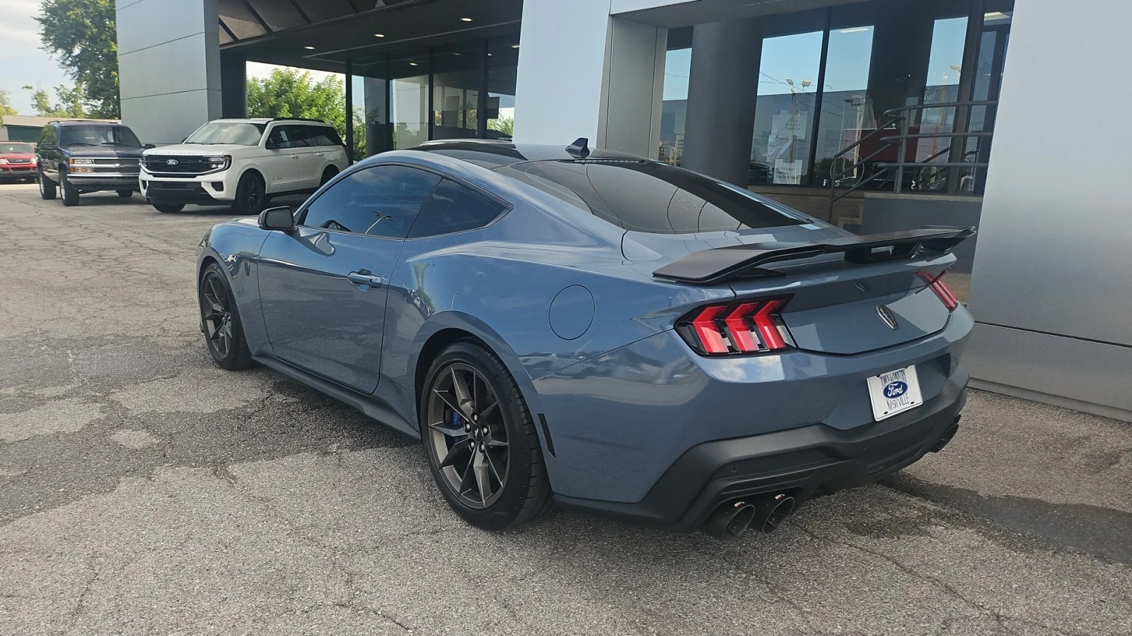 Used 2024 Blue Ford Dark Horse image 3