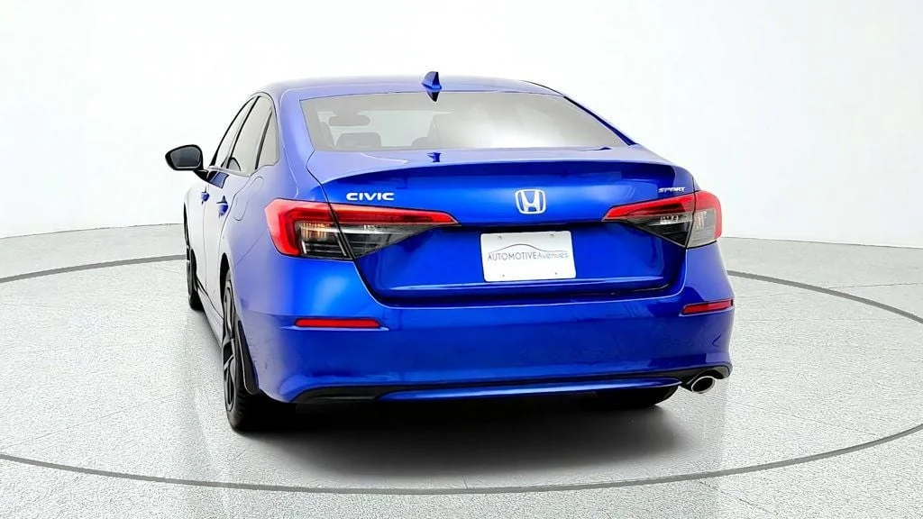Used 2022 Aegean Blue Metallic Honda Sport CVT image 6