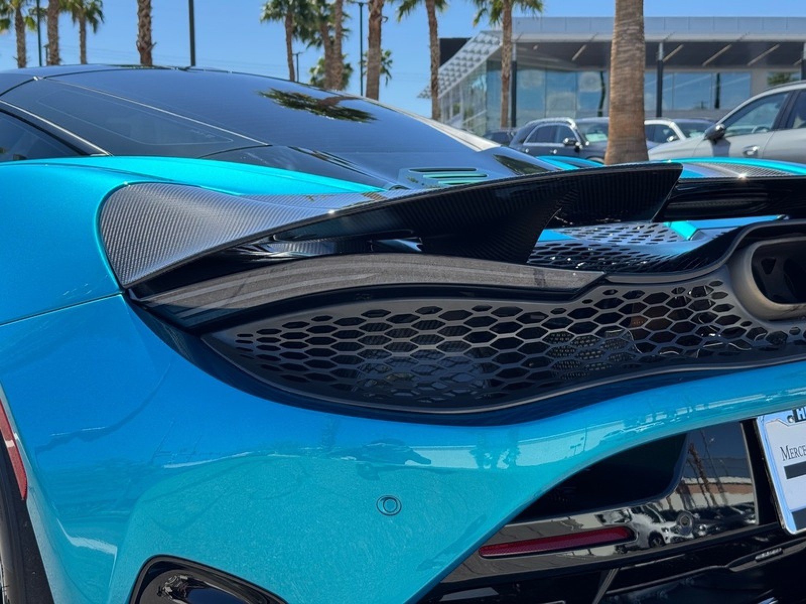 Used 2024 Belize Blue McLaren coupe image 20