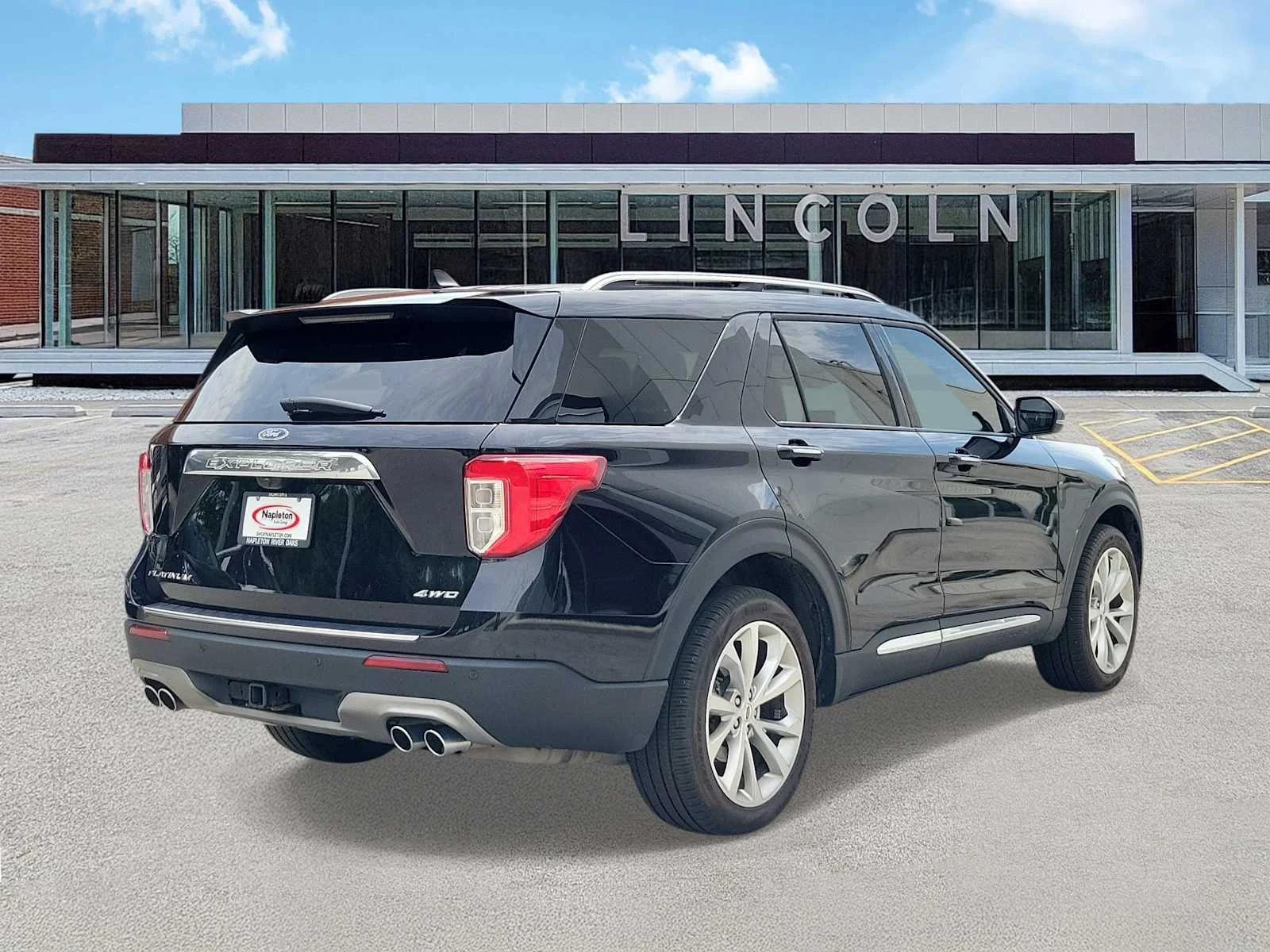 Used 2023 Black Ford Platinum image 3