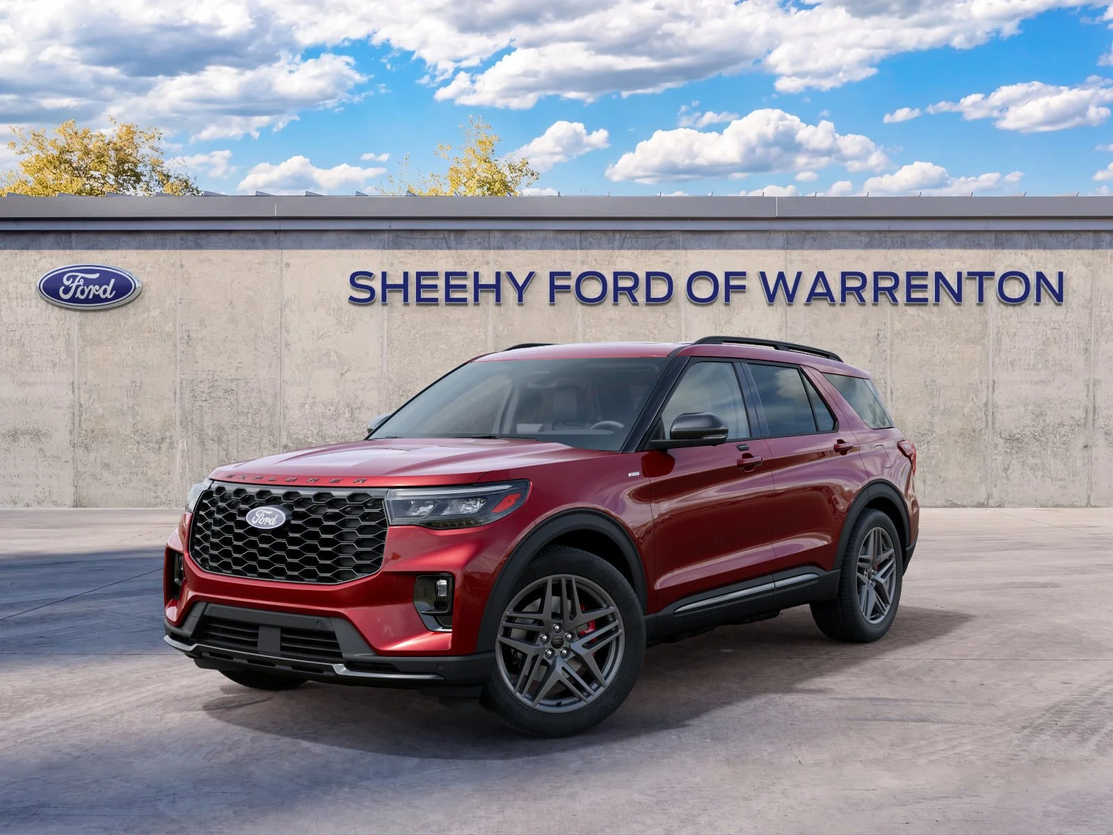 New 2027 Ruby Red Metallic Tinted Clearcoat Ford ST-Line image 4