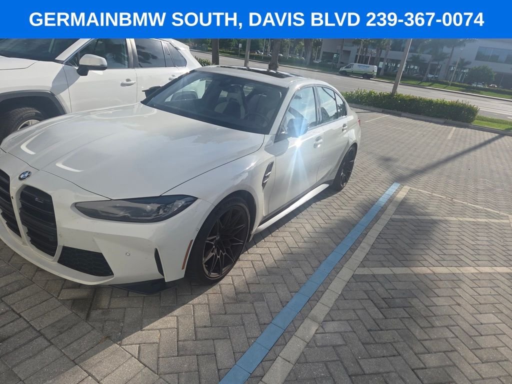 Certified Used 2024 Alpine White BMW Competition image 4