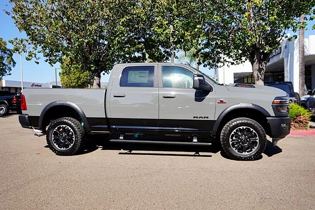 New 2026 Ceramic Gray Clear-Coat Exterior Paint RAM Rebel image 6