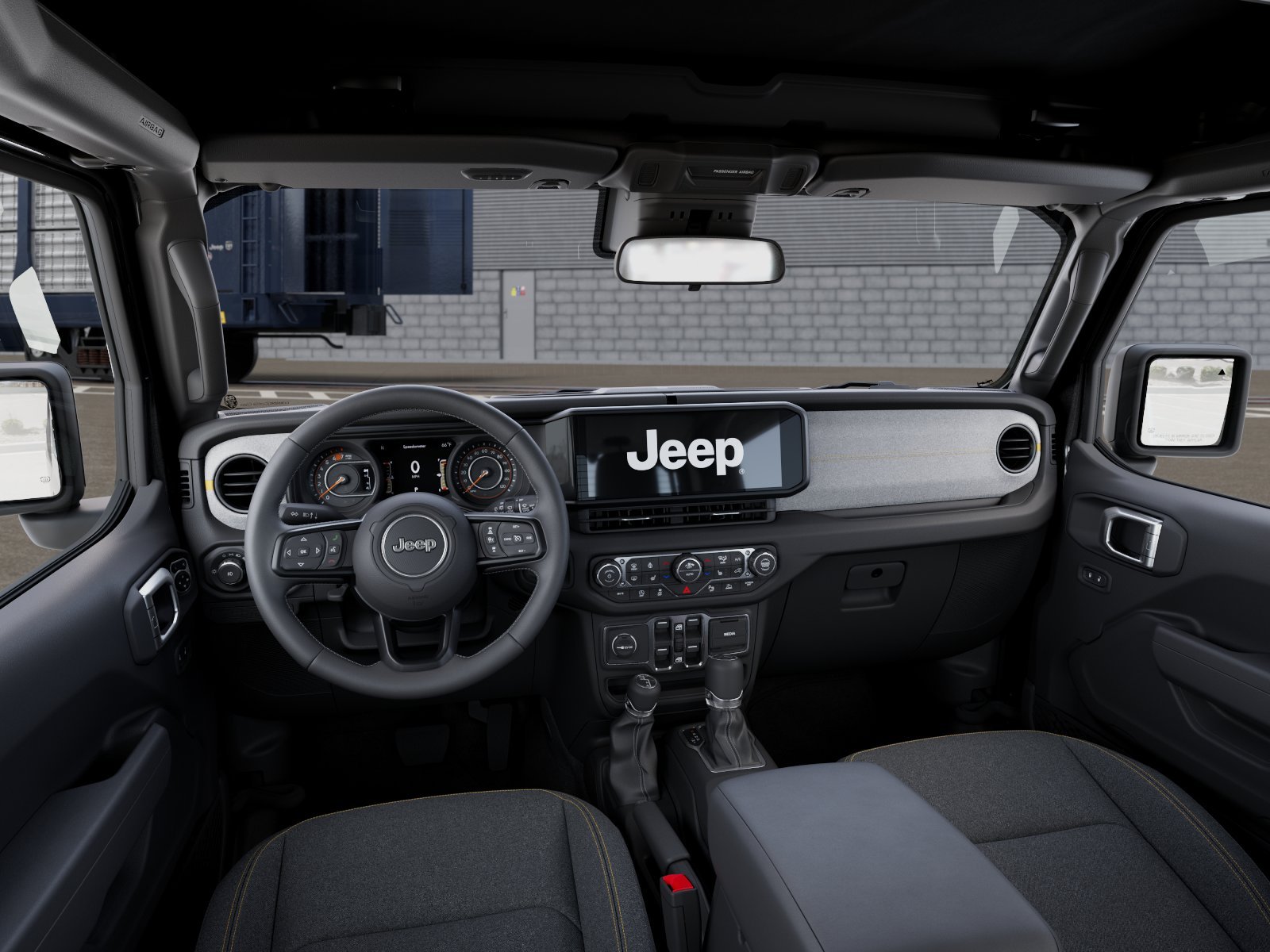 New 2027 Granite Crystal Metallic Clearcoat Jeep Sport S image 8