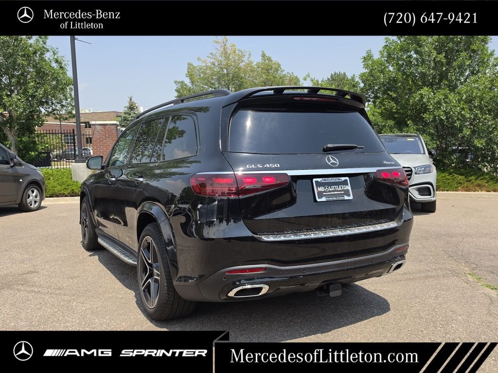 New 2026 Obsidian Black Metallic Mercedes-Benz GLS 450 image 5