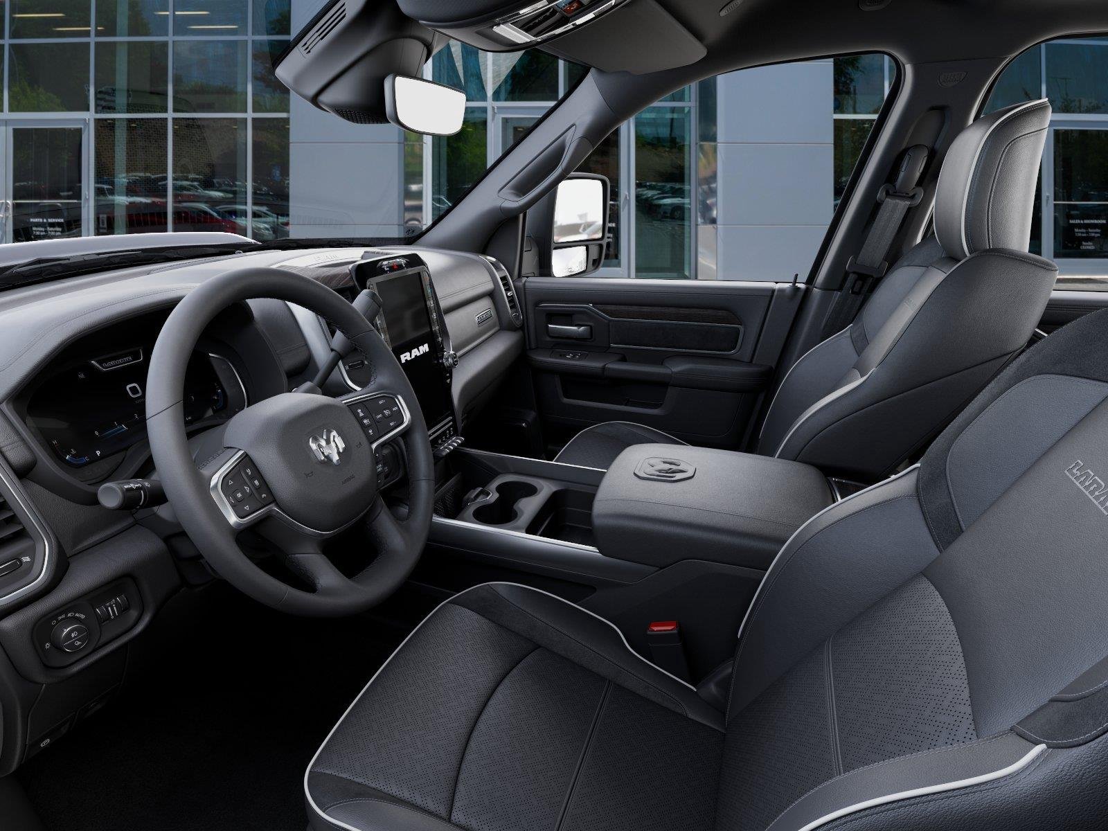 New 2027 Diamond Black Crystal Pearl-Coat Exterior Paint RAM Laramie image 22