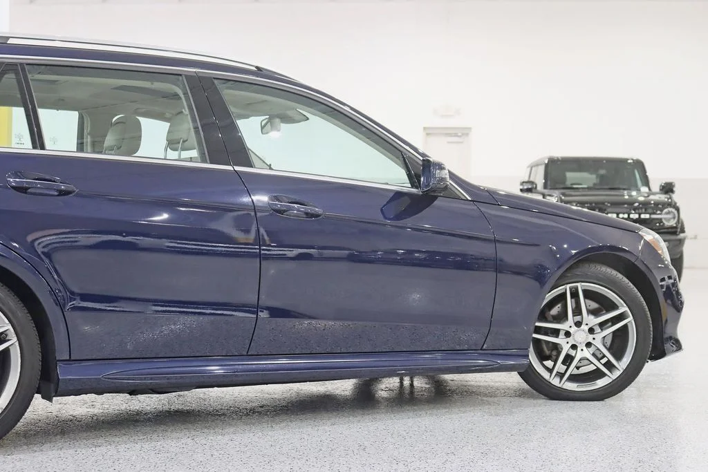 Used 2016 Blue Mercedes-Benz E 350 image 10