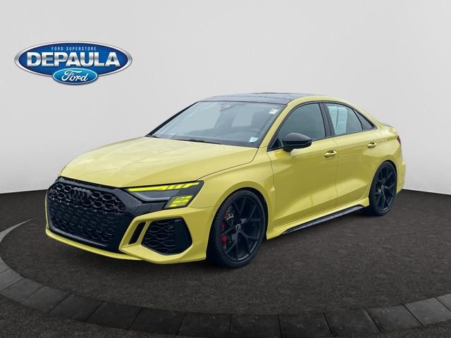 Used 2023 Yellow Audi 2.5T image 1