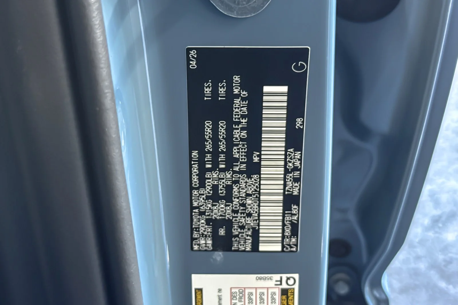New 2026 Heritage Blue Toyota  TRD Sport image 27