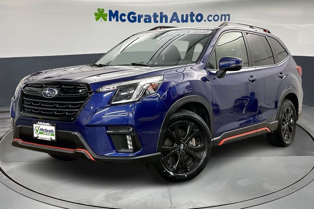 Used 2024 Blue Subaru Sport image 2