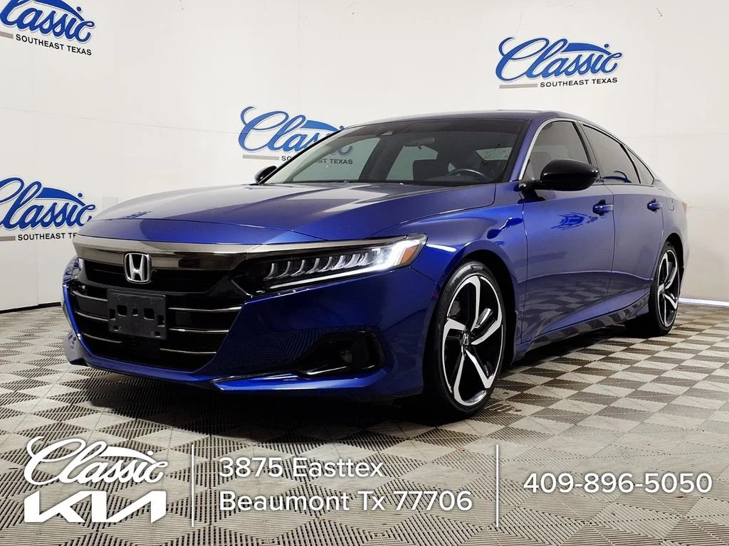 Used 2022 Blue Honda Sport Special Edition image 5