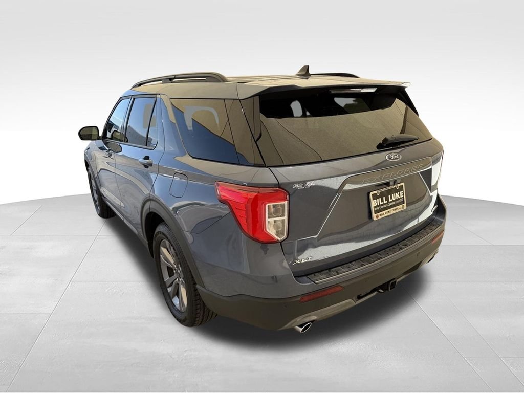 Used 2021 Blue Metallic Ford XLT image 8