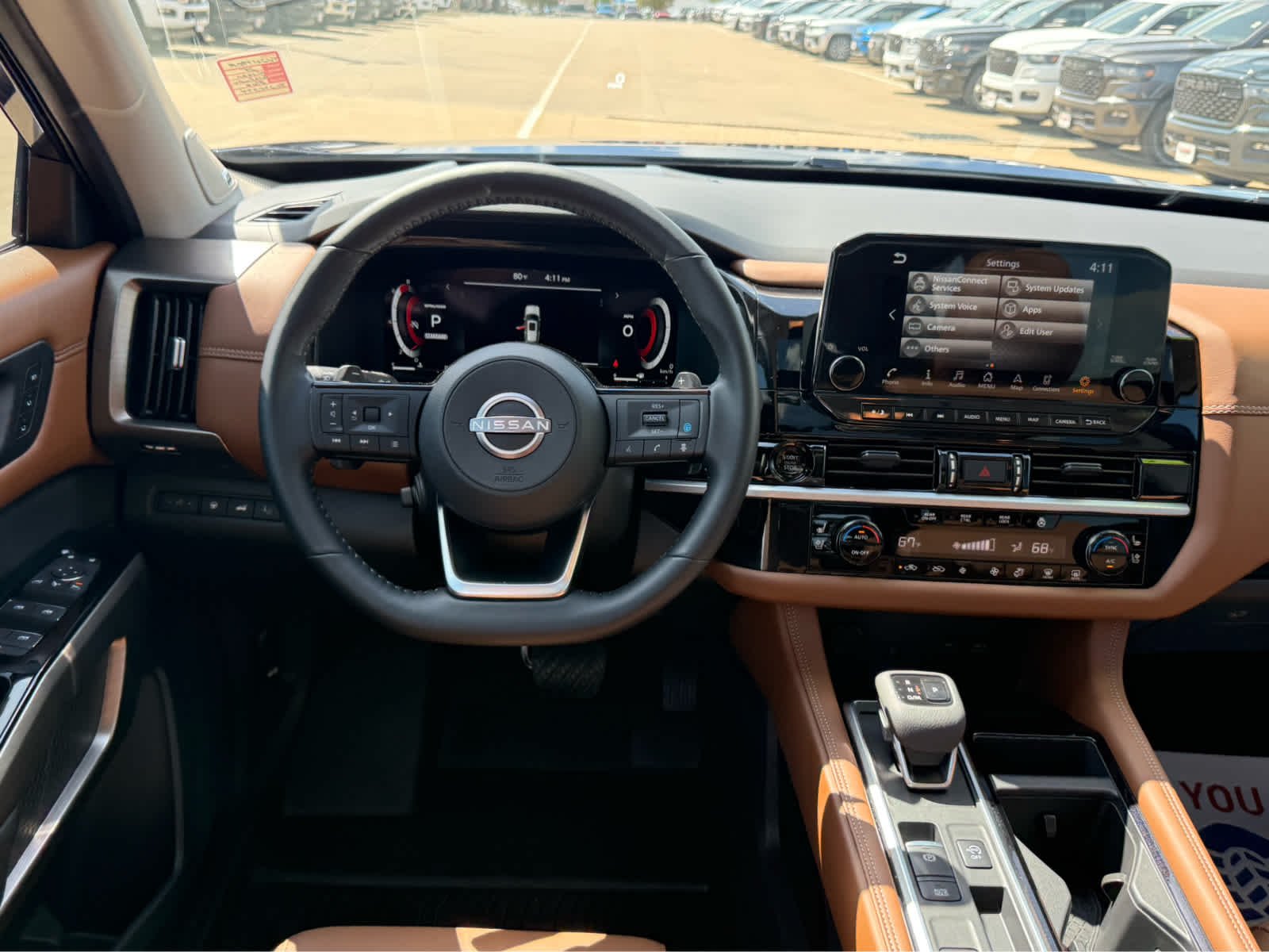 Used 2025 Deep Ocean Blue Pearl Nissan Platinum image 3
