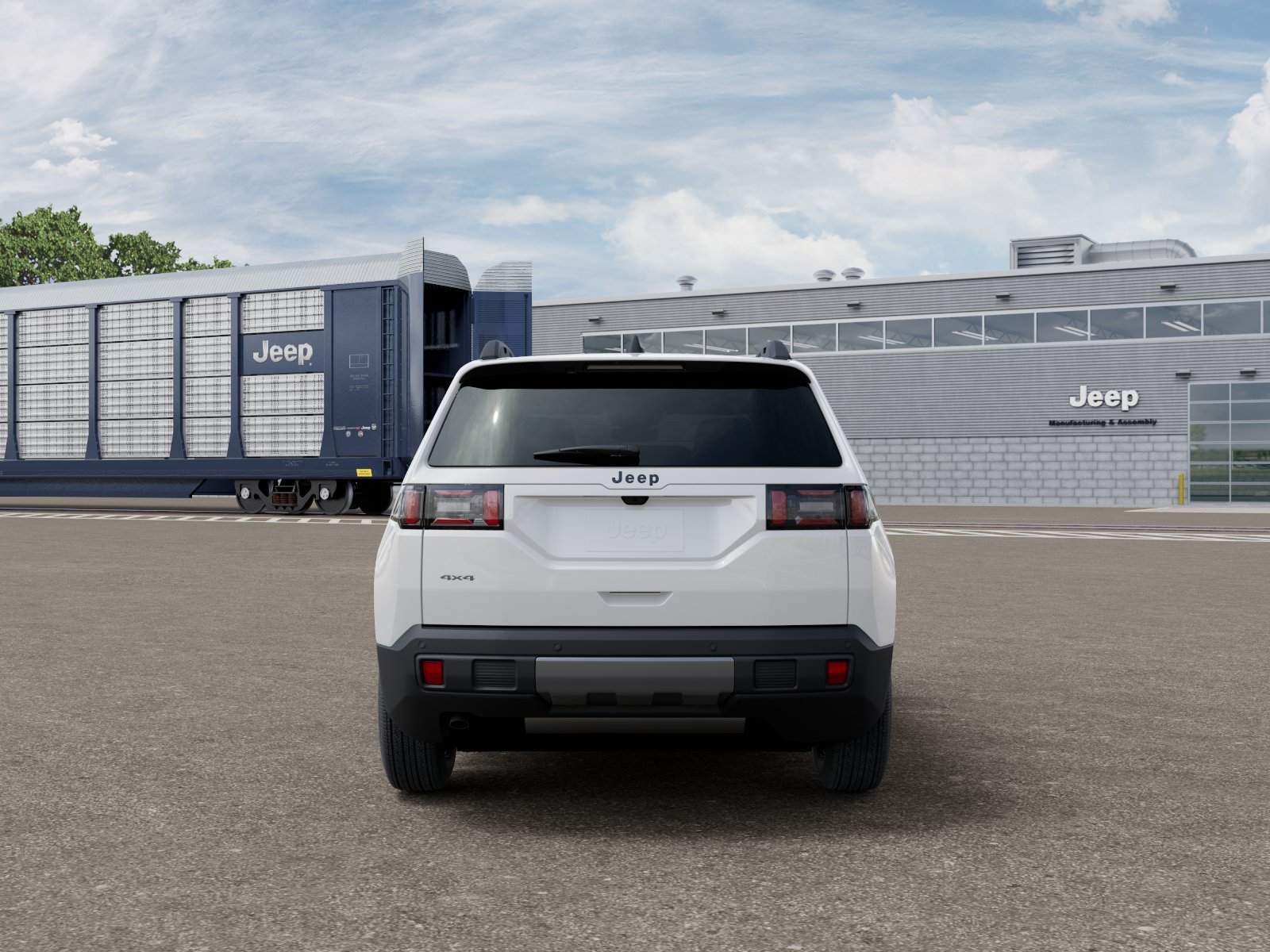 New 2027 Bright White Clearcoat Jeep Limited Altitude image 7