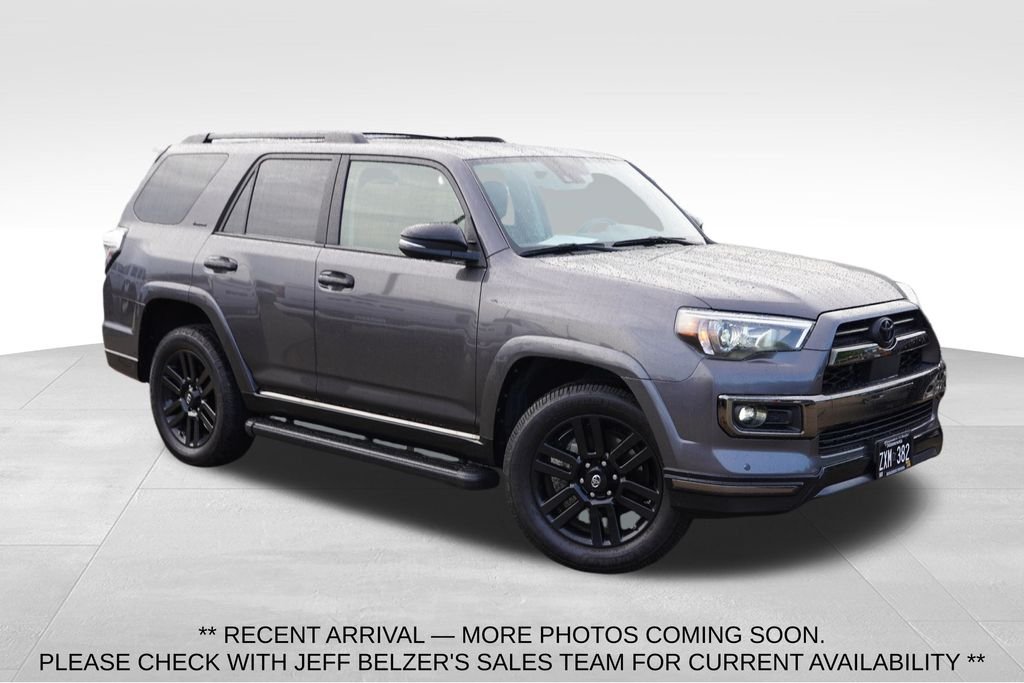 Used 2021 Magnetic Gray Metallic Toyota Nightshade image 1