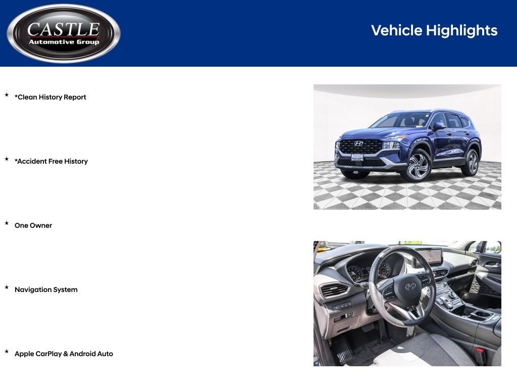 Certified Used 2023 Blue Hyundai SEL image 4