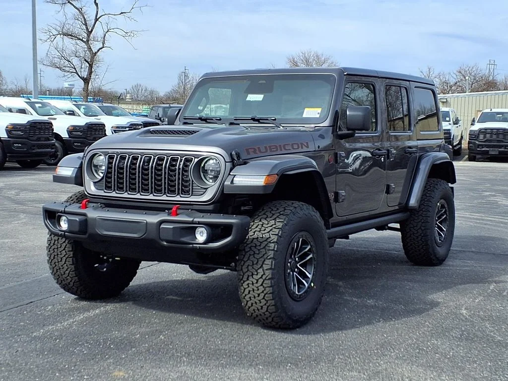 New 2026 Granite Crystal Metallic Clear-Coat Exterior Paint Jeep Rubicon X image 2