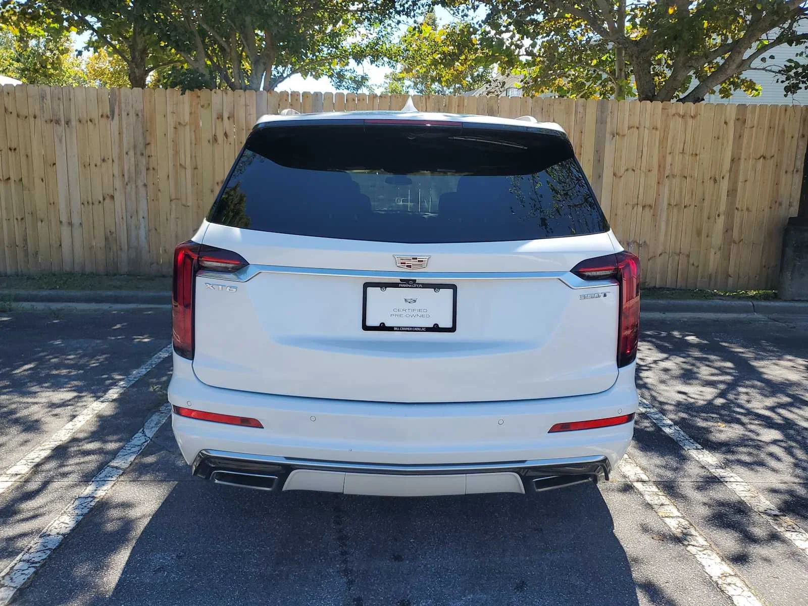Used 2024 Crystal White Tricoat Cadillac Luxury image 4
