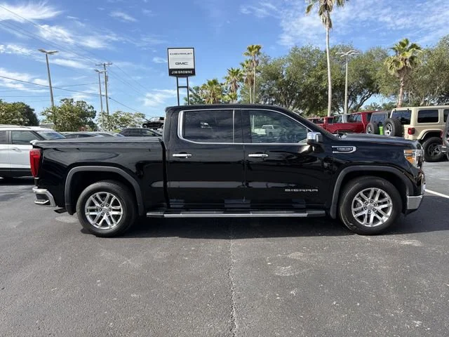 Used 2021 ONYX BLACK GMC SLT image 3