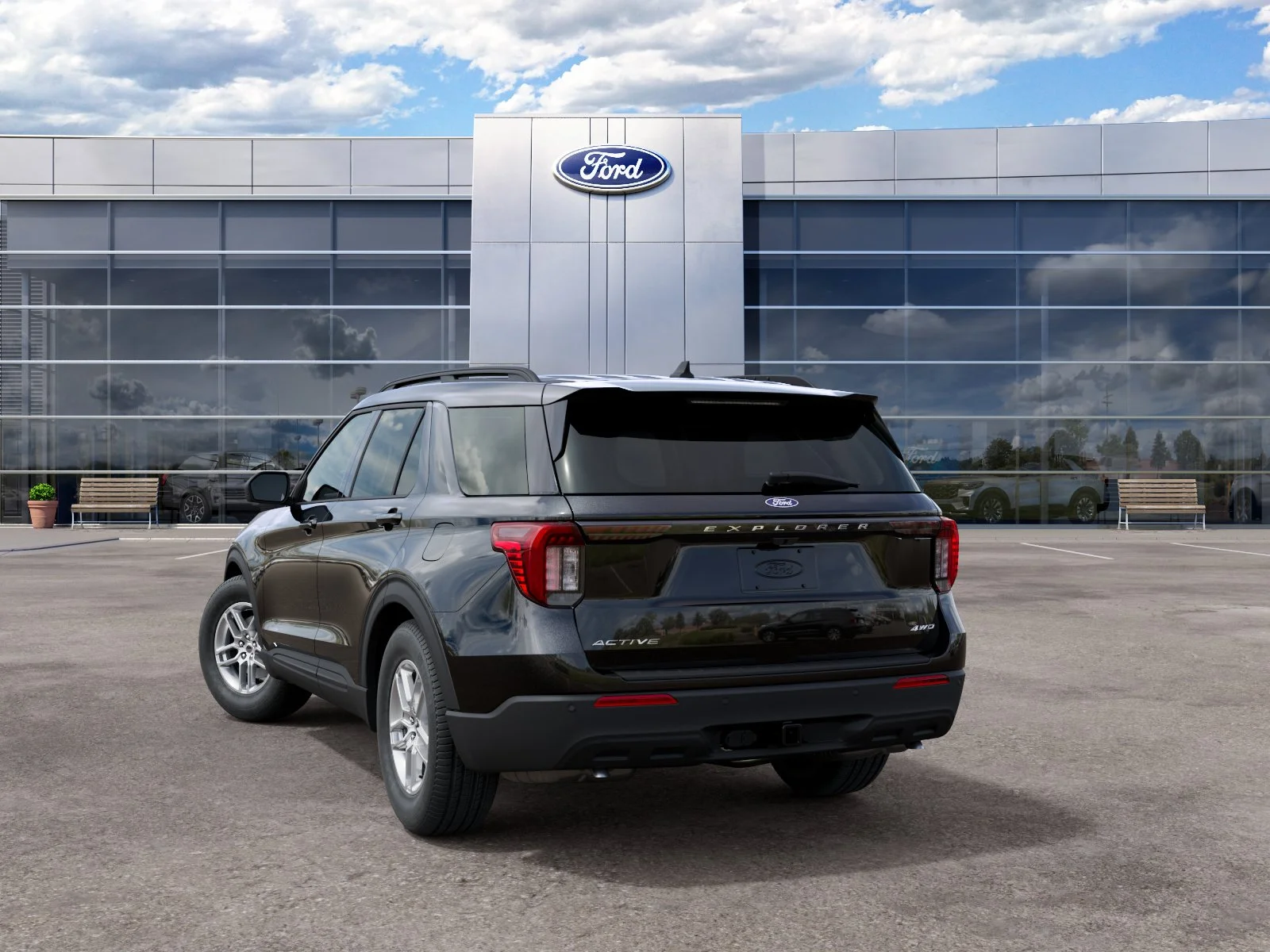 New 2027 Agate Black Metallic Ford Active image 21