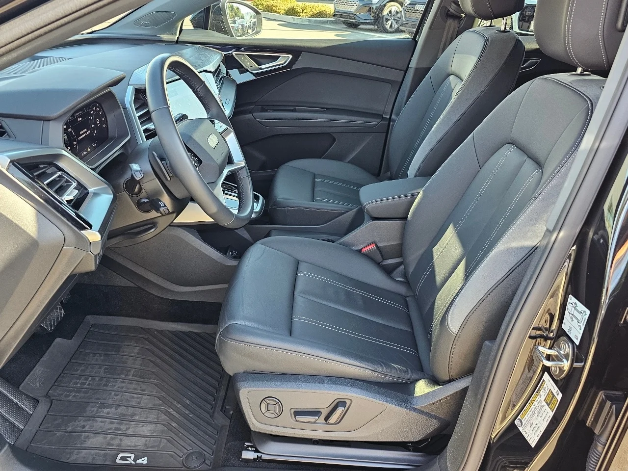 Used 2023 Mythos Black Metallic Audi Premium Plus image 2