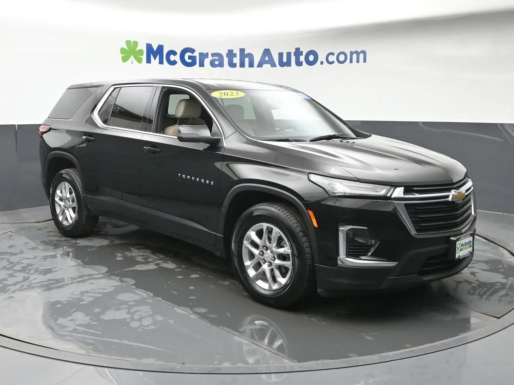 Certified Used 2023 Black Chevrolet LS image 2