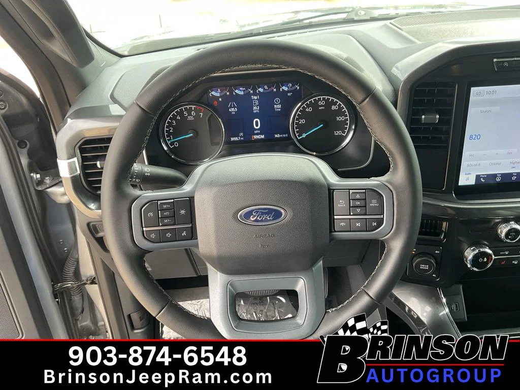 Used 2023 Iconic Silver Metallic Ford XLT image 32