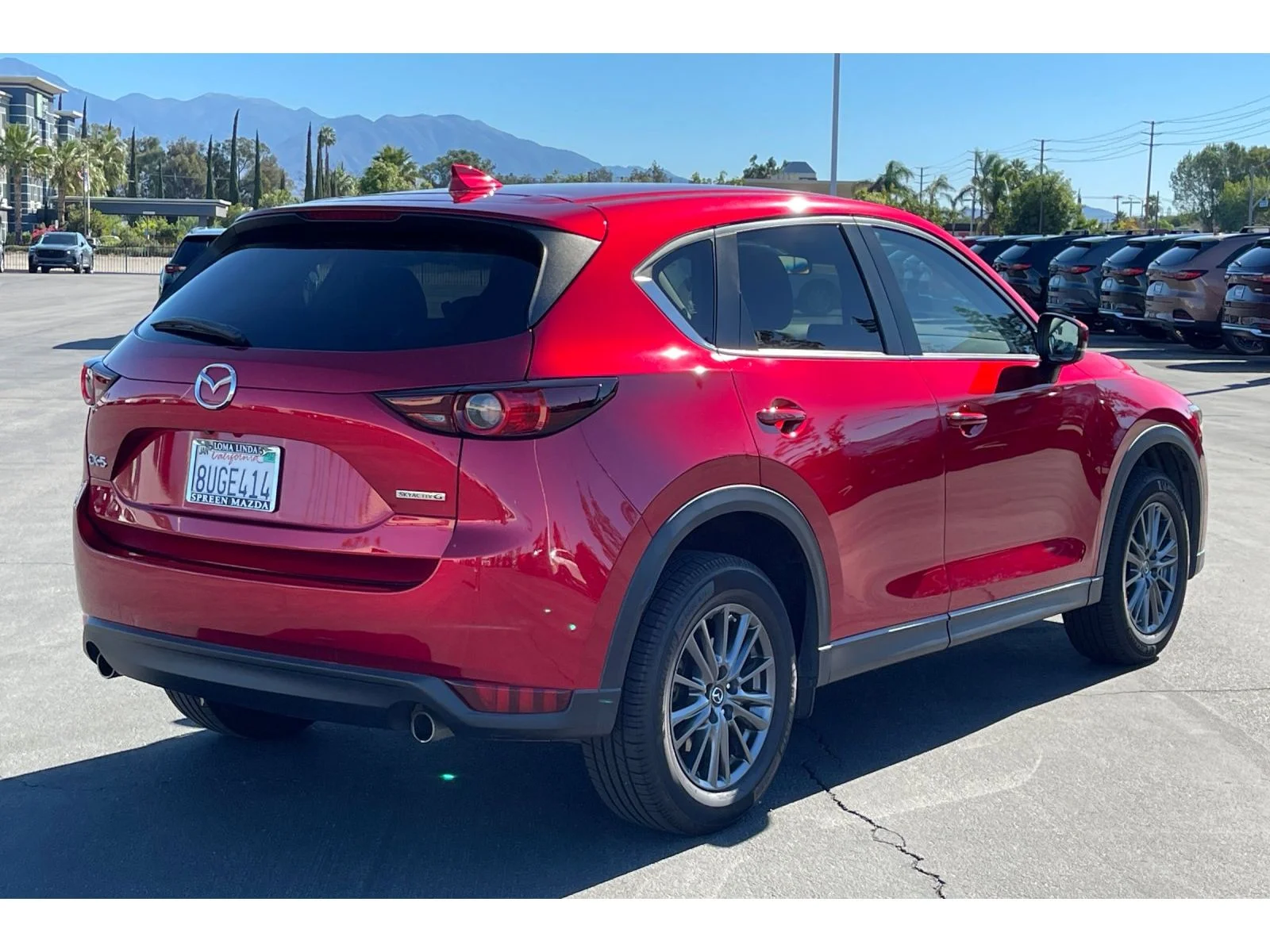 Used 2020 SOUL RED CRYSTAL Mazda Touring image 7