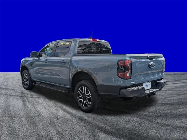 Used 2024 Azure Gray Metallic Ford Lariat image 6