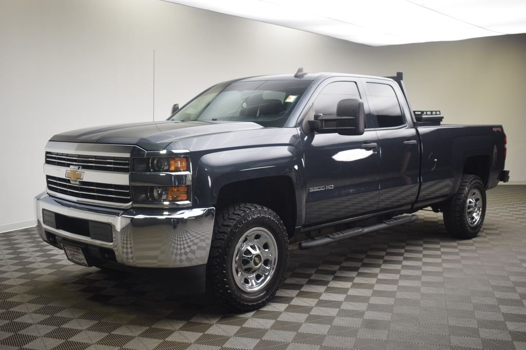 Used 2017 Gray Chevrolet Work Truck image 2