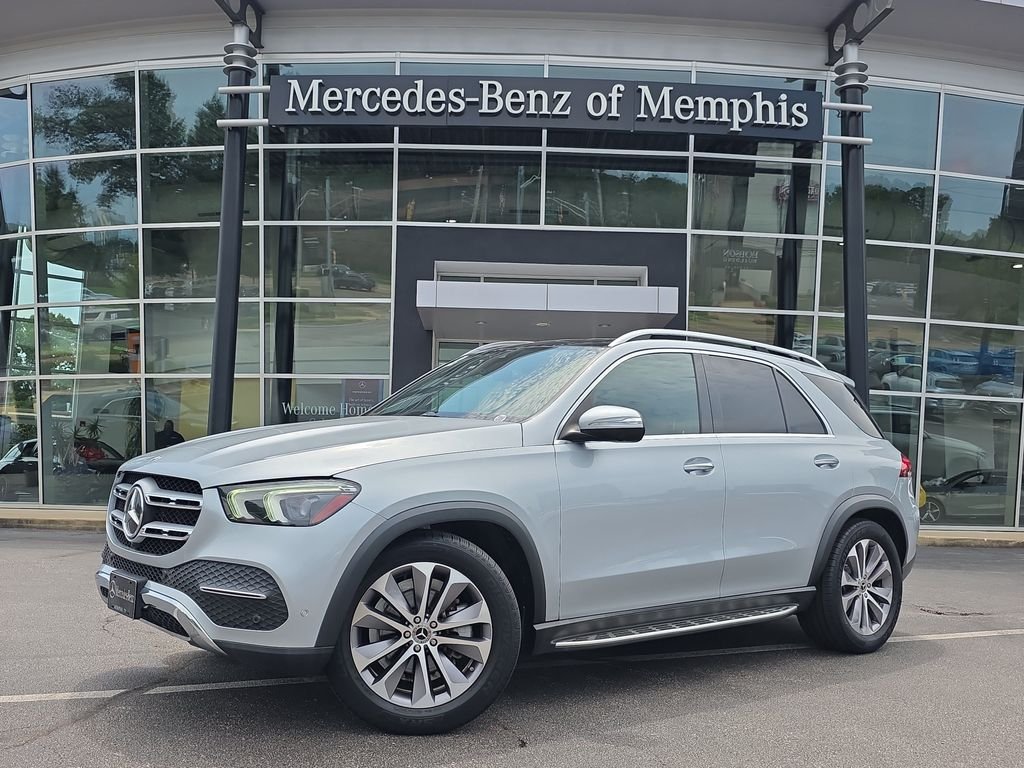 Certified Used 2022 Silver Mercedes-Benz GLE 350 image 1
