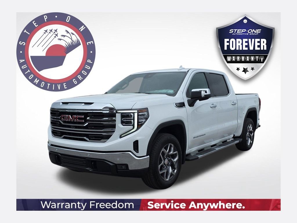 New 2026 Summit White GMC SLT image 1