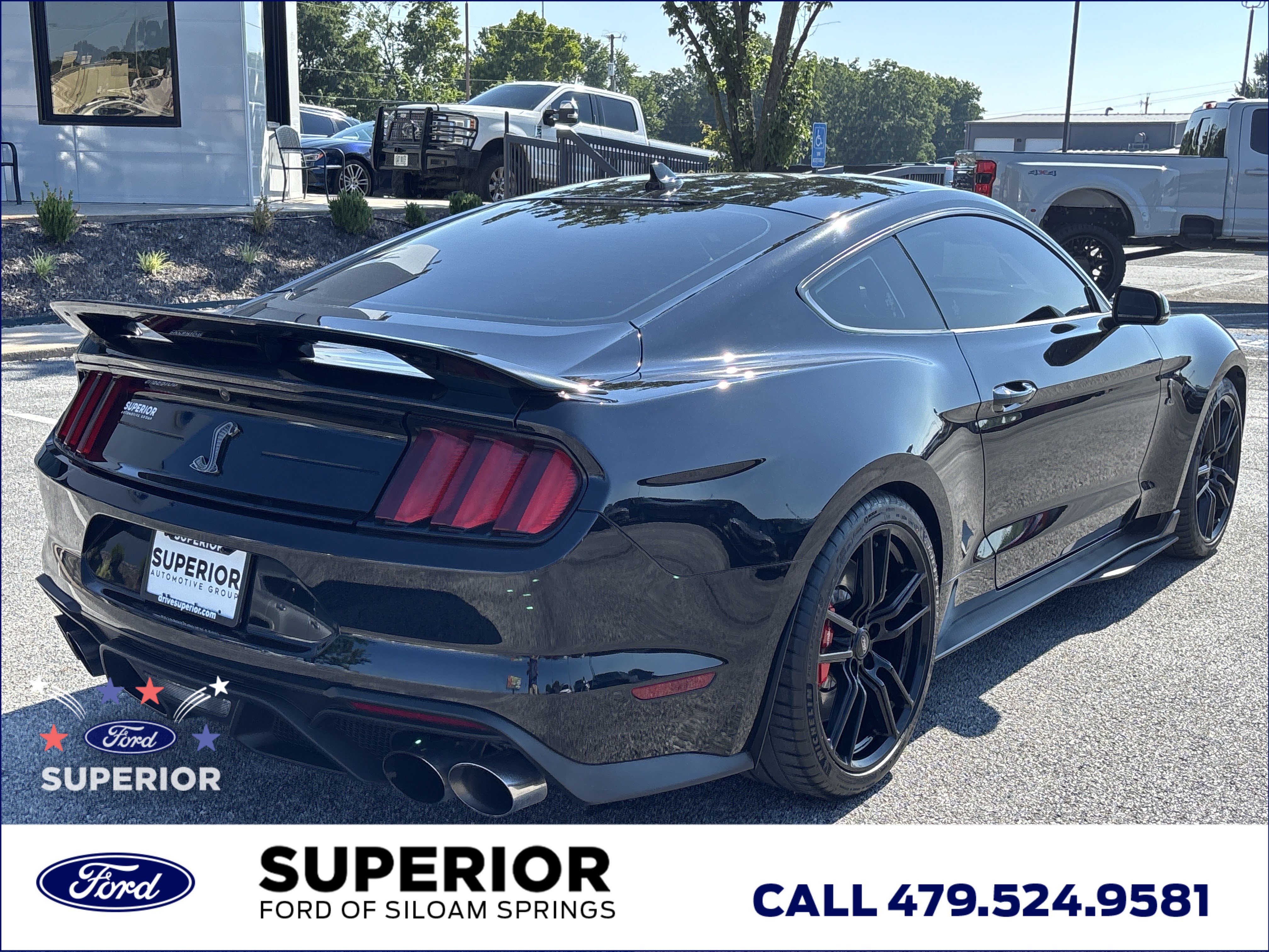 Used 2020 Shadow Black Ford Shelby GT500 Fastback image 3