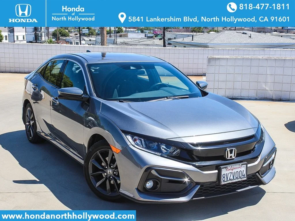 Used 2021 Modern Steel Metallic Honda EX image 1
