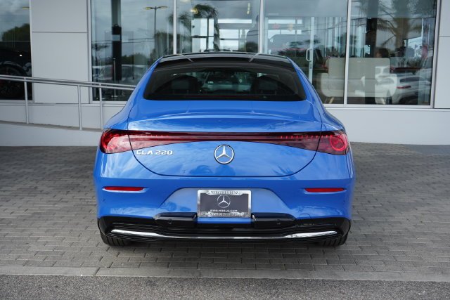 New 2027 Sky Blue Metallic Mercedes-Benz CLA 220 image 7