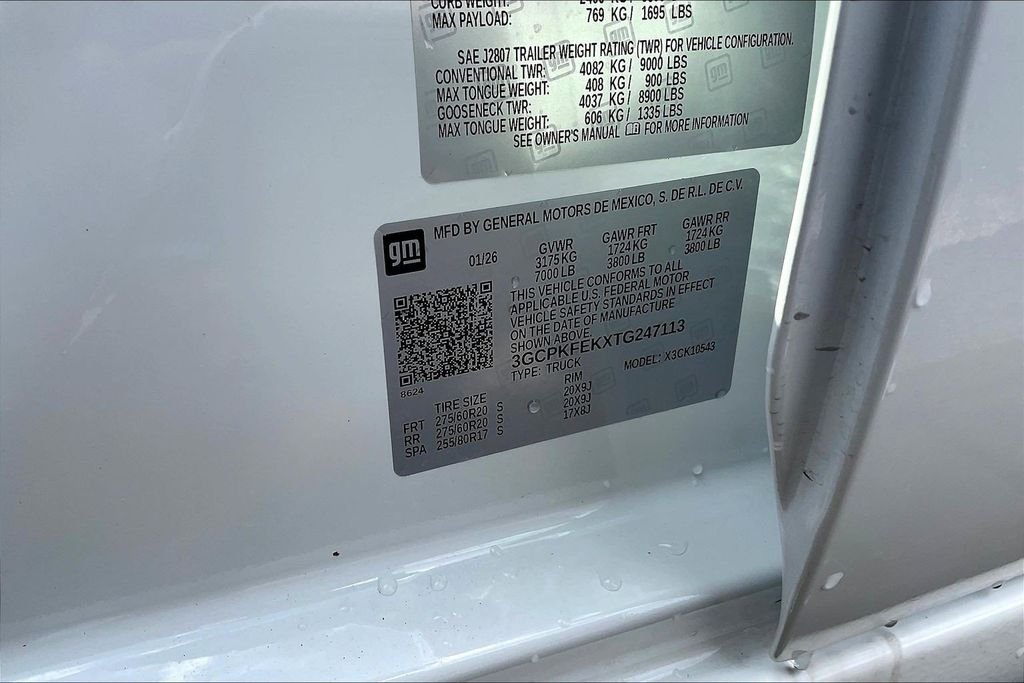 Used 2026 White Chevrolet LT Trail Boss image 23