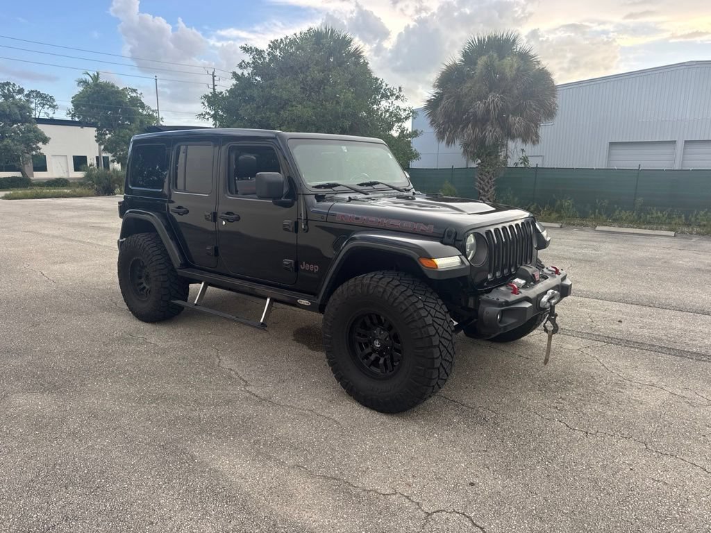 Used 2018 Black Clearcoat Jeep Rubicon image 4