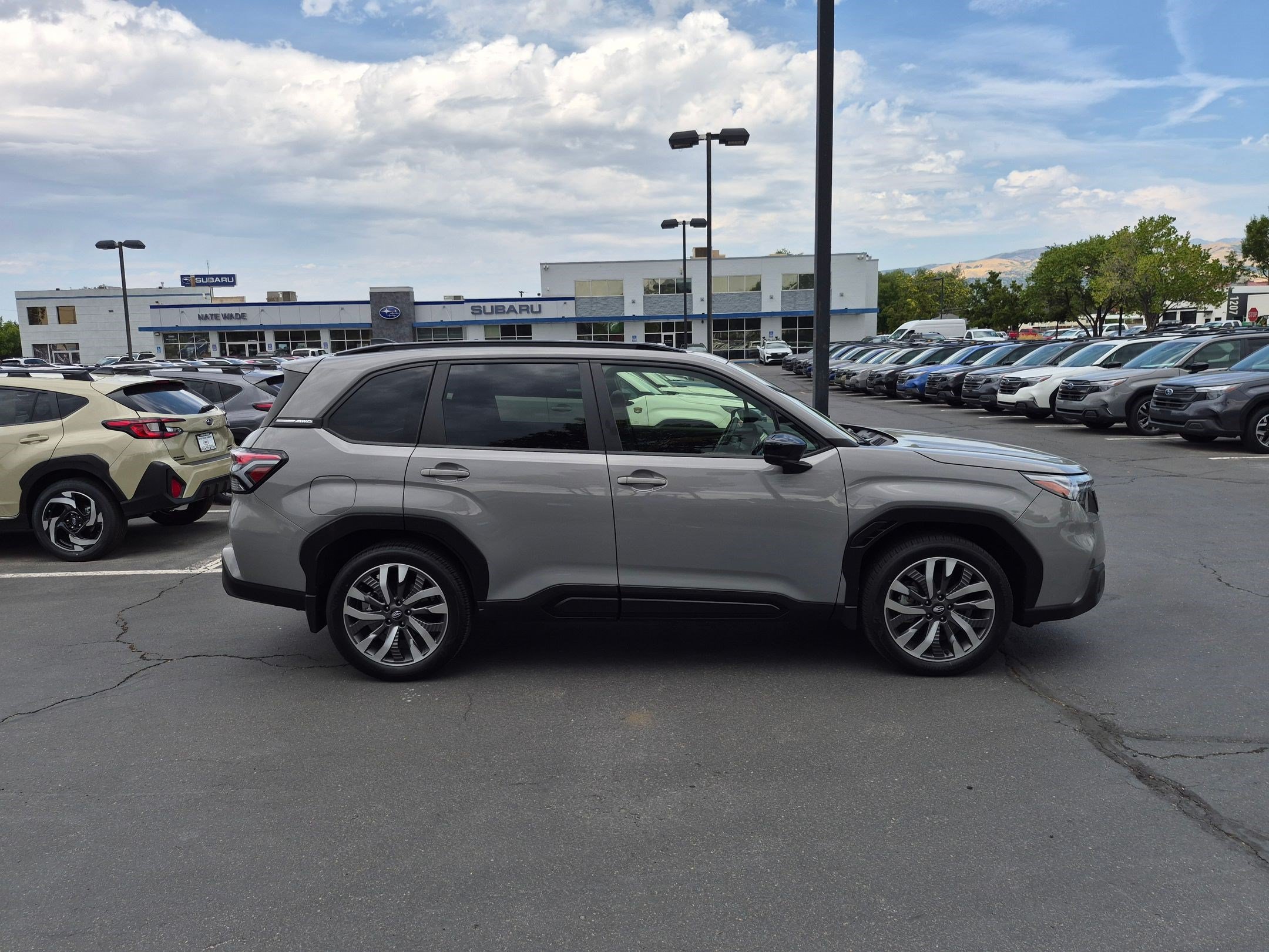 Certified Used 2025 River Rock Pearl Subaru Touring image 2