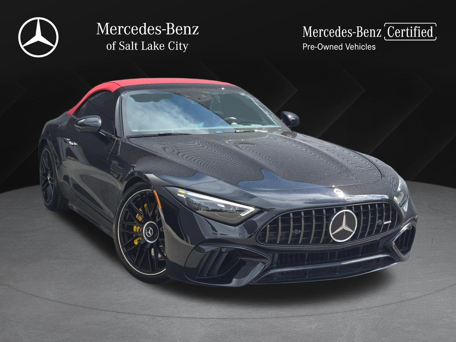Certified Used 2022 Obsidian Black Metallic Mercedes-Benz AMG® SL 63 image 1