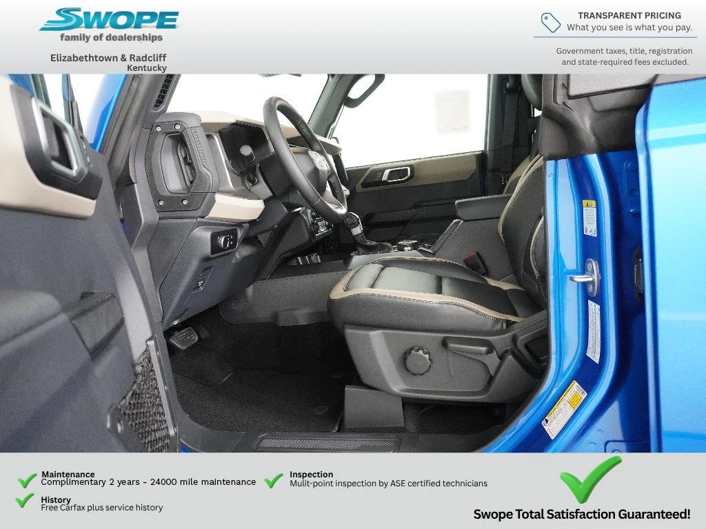 New 2026 Velocity Blue Metallic Ford Big Bend® image 12