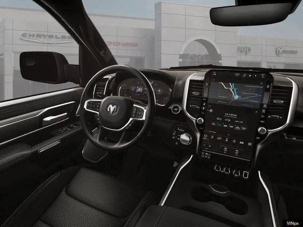 New 2026 Forged Blue Metallic Exterior Paint RAM Laramie image 13